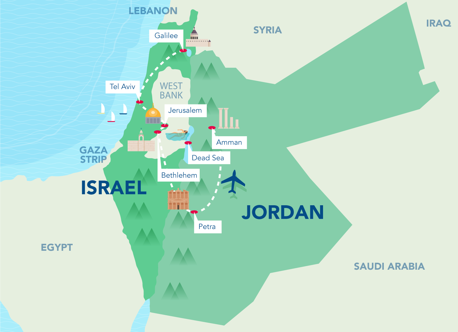 dome sand Bore Soliman Travel | Highlights of Israel & Jordan